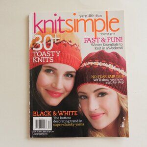 Knit Simple Yarn+Life+Fun Winter 2016 Knitting Magazine